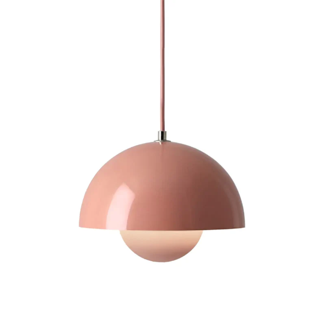 Scandinavian Flower Pendant Lamp with Adjustable Cord