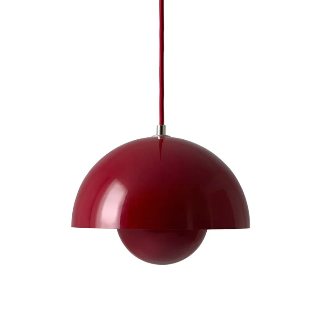 Scandinavian Flower Pendant Lamp with Adjustable Cord