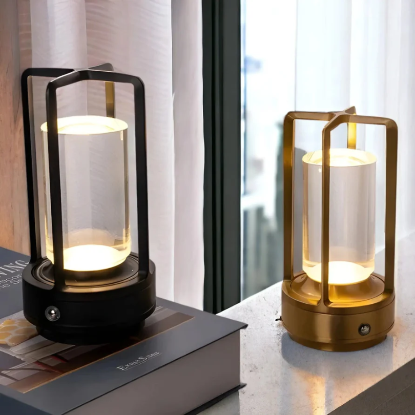 Wireless Scandinavian LED Table Lamp with Touch Control