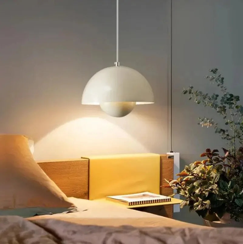 Floral Cup Pendant Lamp - Scandinavian Style Lighting