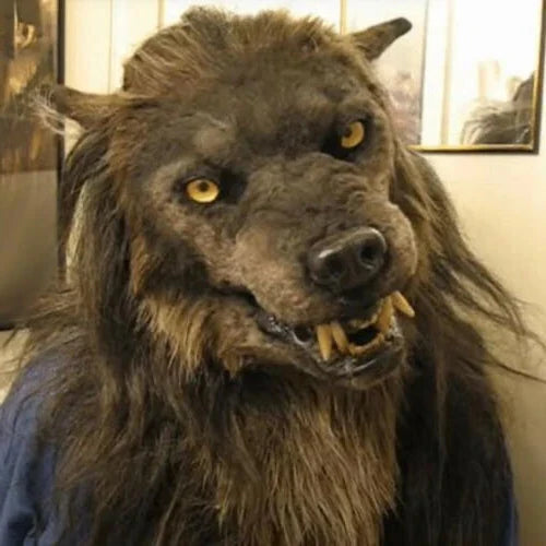 Realistic Scary Wolf Mask for Halloween and Masquerade Parties
