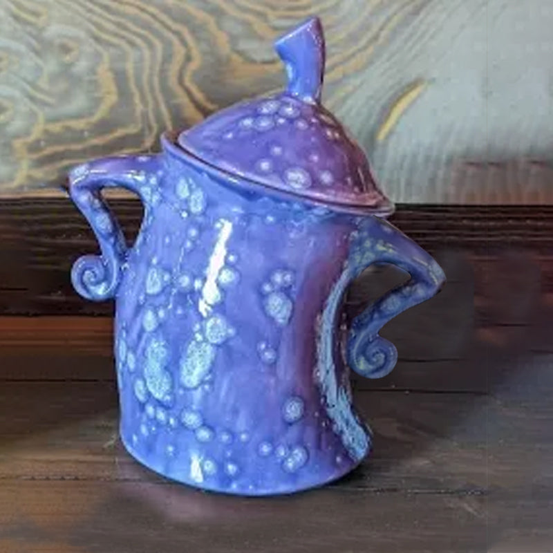 Decorative Storage Jar with Playful Design for Kitchen
