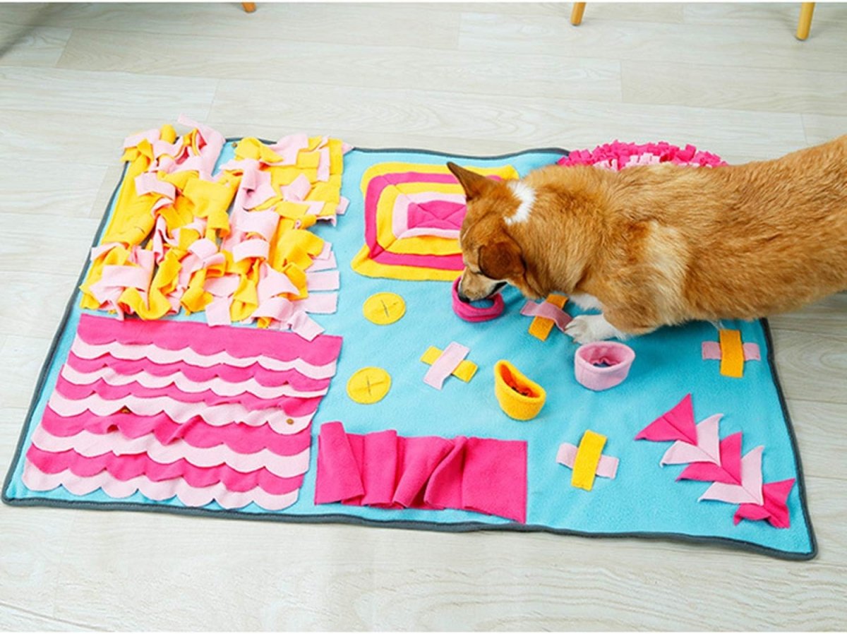 Dog Snuffle Mat for Foraging and Slow Feeding