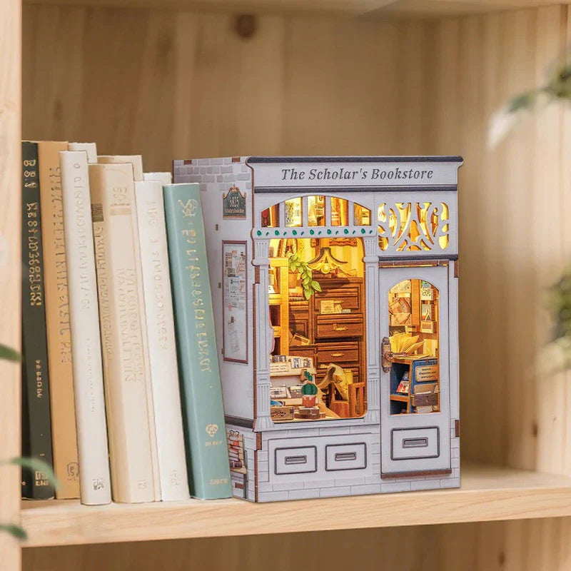 DIY Mini Classic Bookstore Building Kit