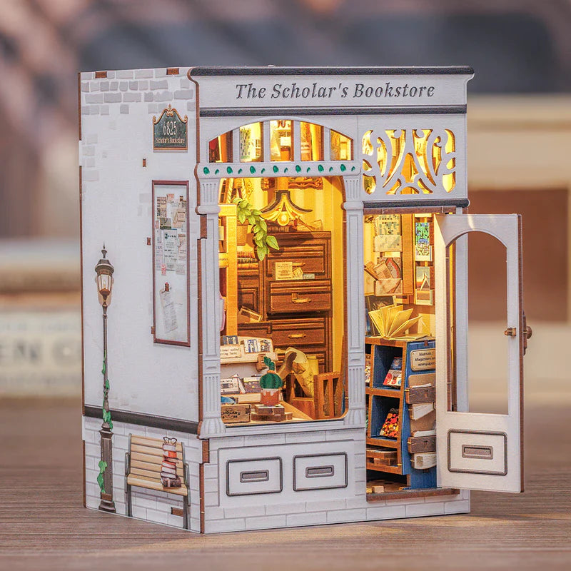 DIY Mini Classic Bookstore Building Kit