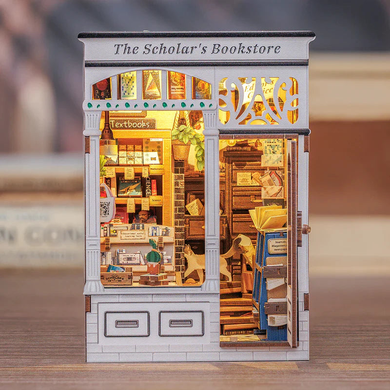 DIY Mini Classic Bookstore Building Kit