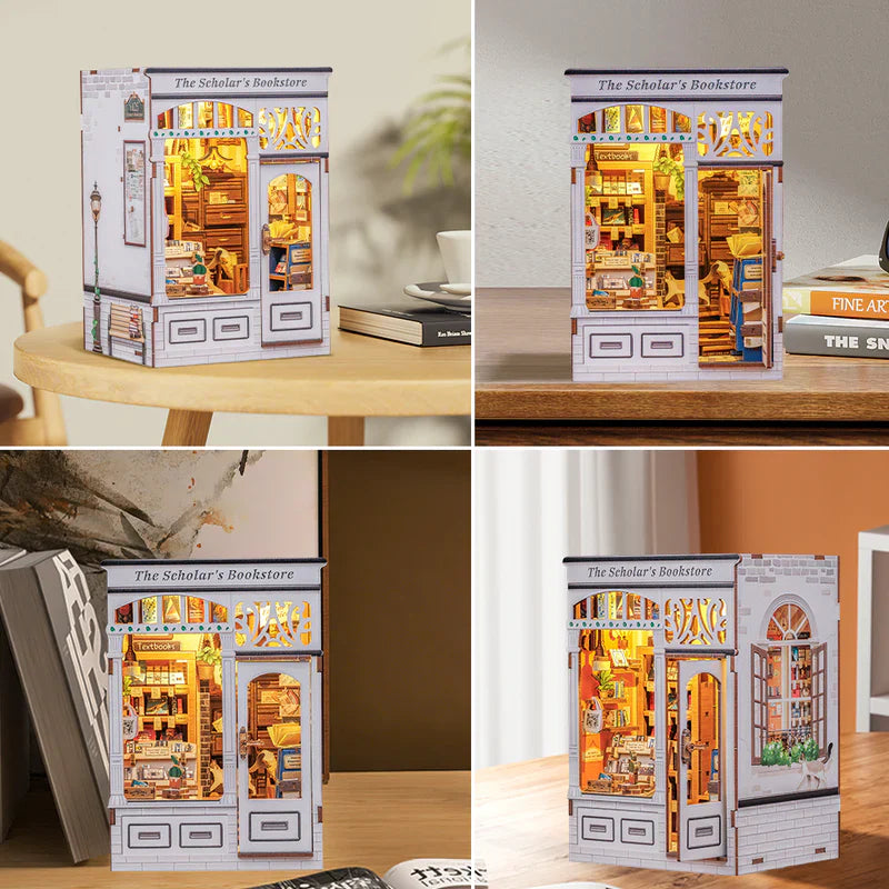 DIY Mini Classic Bookstore Building Kit