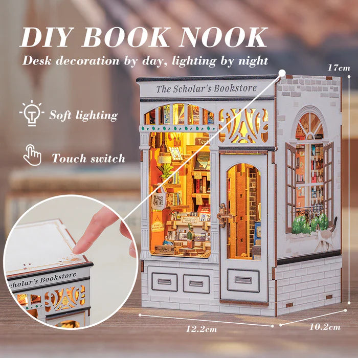 DIY Mini Classic Bookstore Building Kit