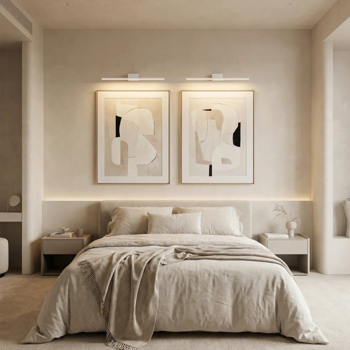 Sleek Iron LED Wall Picture Light