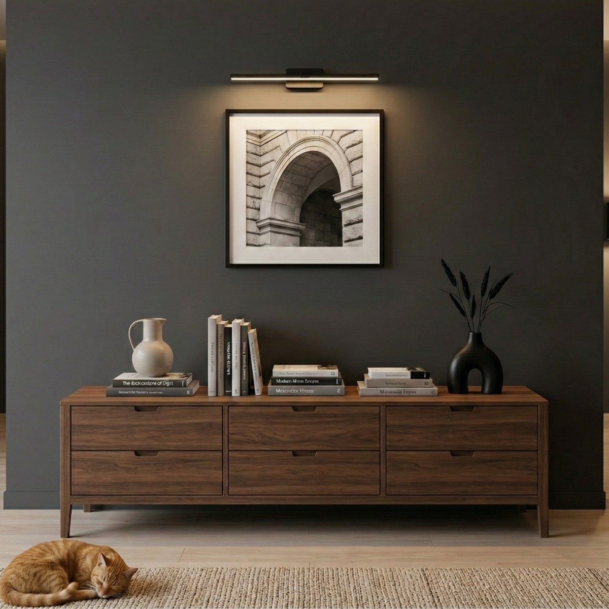 Sleek Iron LED Wall Picture Light
