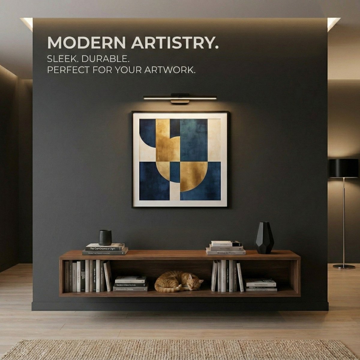 Sleek Iron LED Wall Picture Light