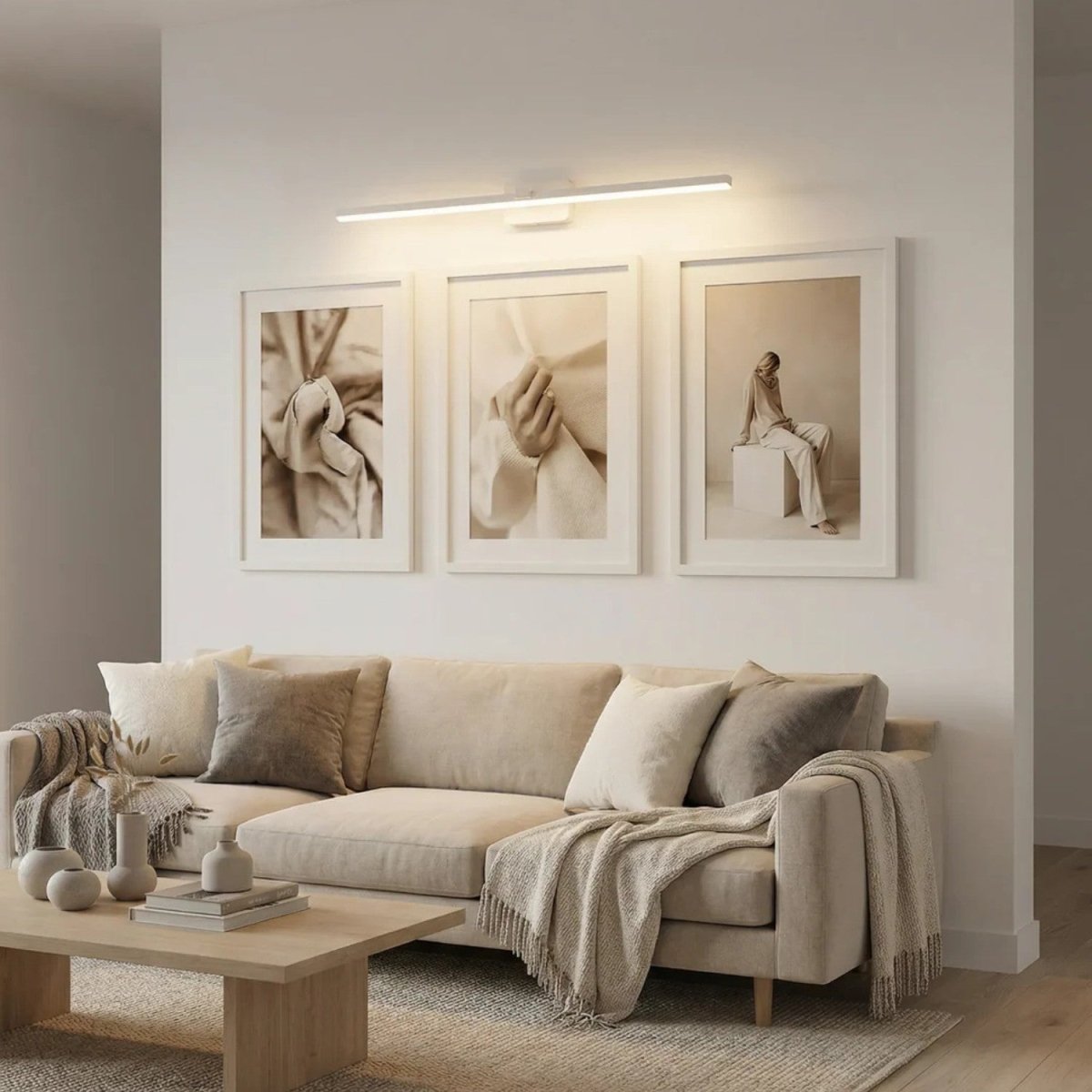 Sleek Iron LED Wall Picture Light