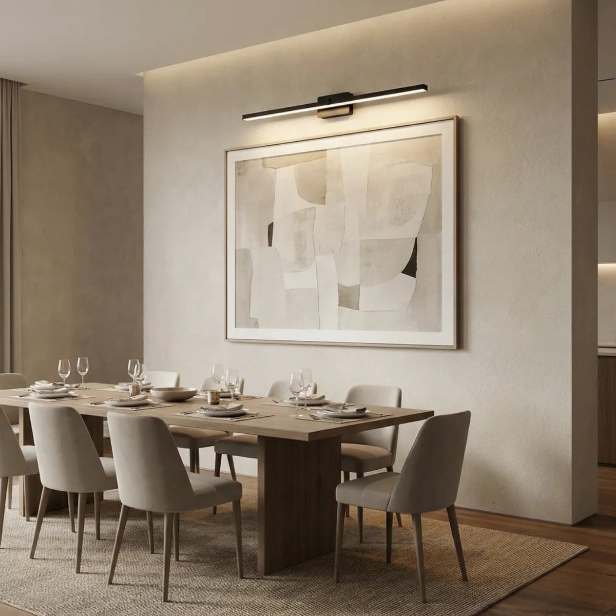 Sleek Iron LED Wall Picture Light