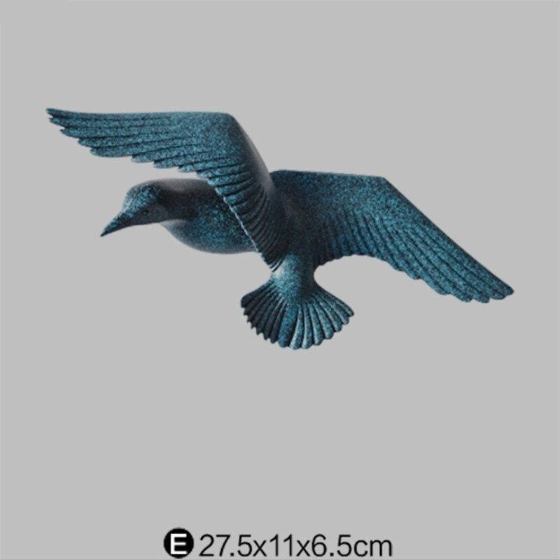 Laser-Engraved Seagull Wall Art Decor