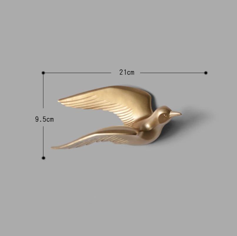 Laser-Engraved Seagull Wall Art Decor