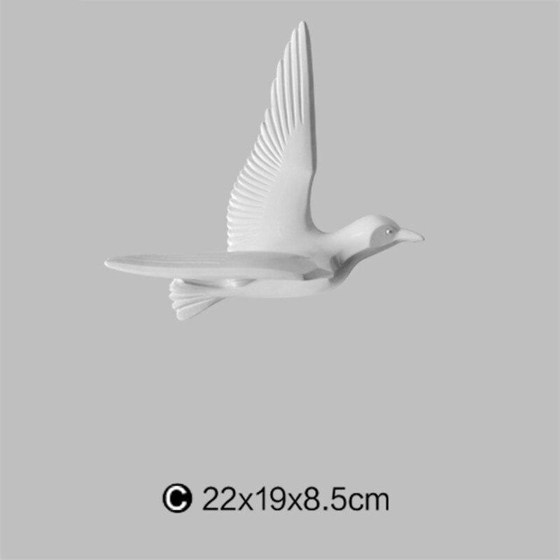 Laser-Engraved Seagull Wall Art Decor
