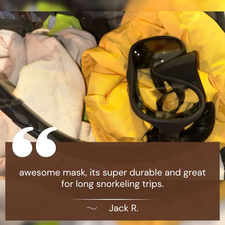 180° View Snorkel Mask with Anti-Fog System