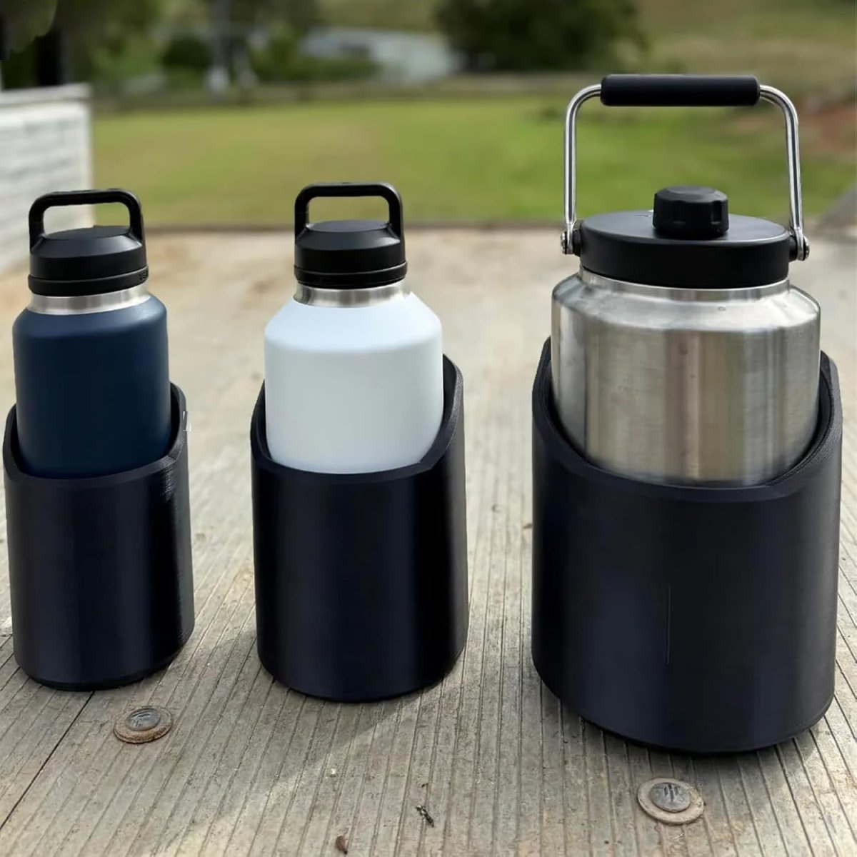 Ultra-Strong Magnetic Bottle Holders with Rubber Coating