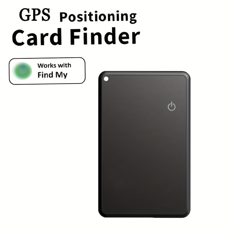 Rechargeable Theft-Proof Tracking Card with Wireless Charging