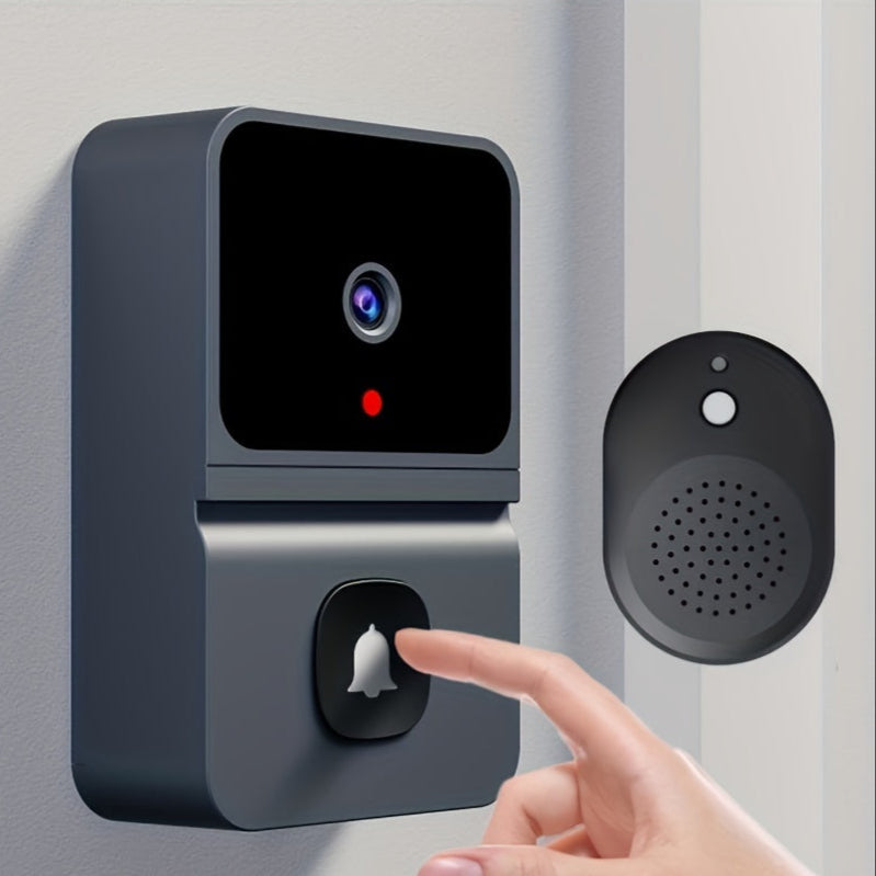 Wireless Doorbell Camera with Night Vision and Rechargeable Battery