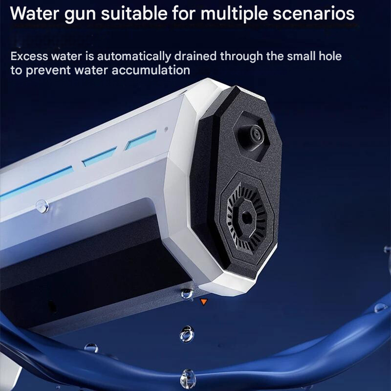 Automatic Rechargeable Water Gun with Large 1L Tank