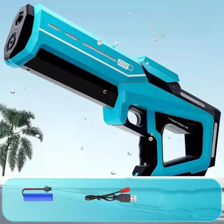 Automatic Rechargeable Water Gun with Large 1L Tank
