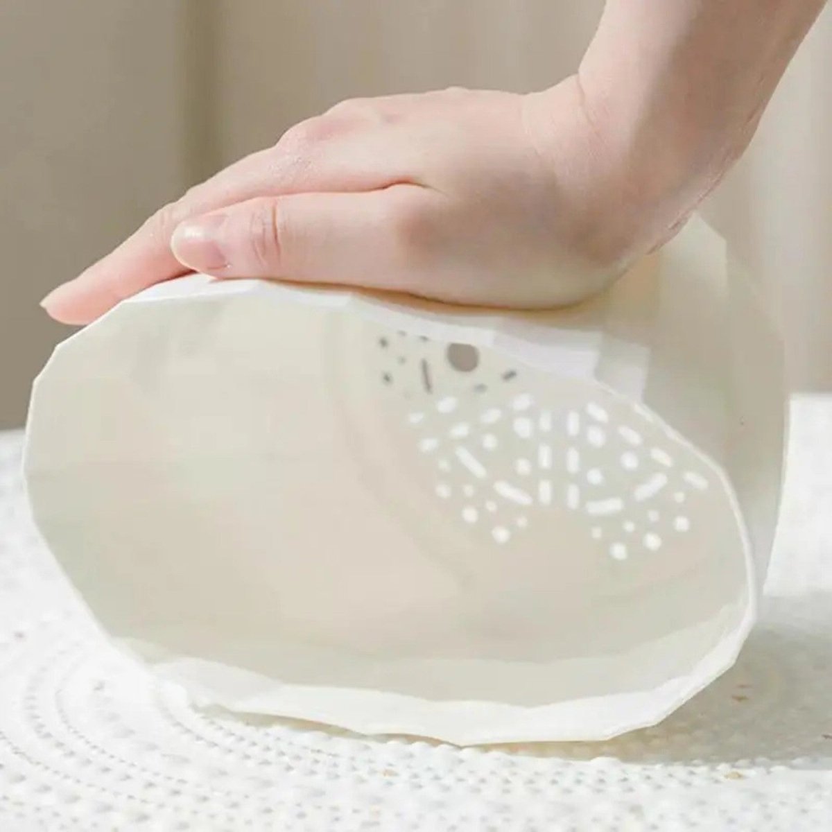 Self-Watering Plastic Flowerpot for Indoor Gardening