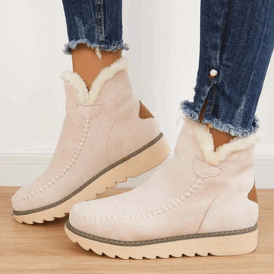 Women's Orthopedic Winter Boots with Thermal Insulation and Non-Slip Sole