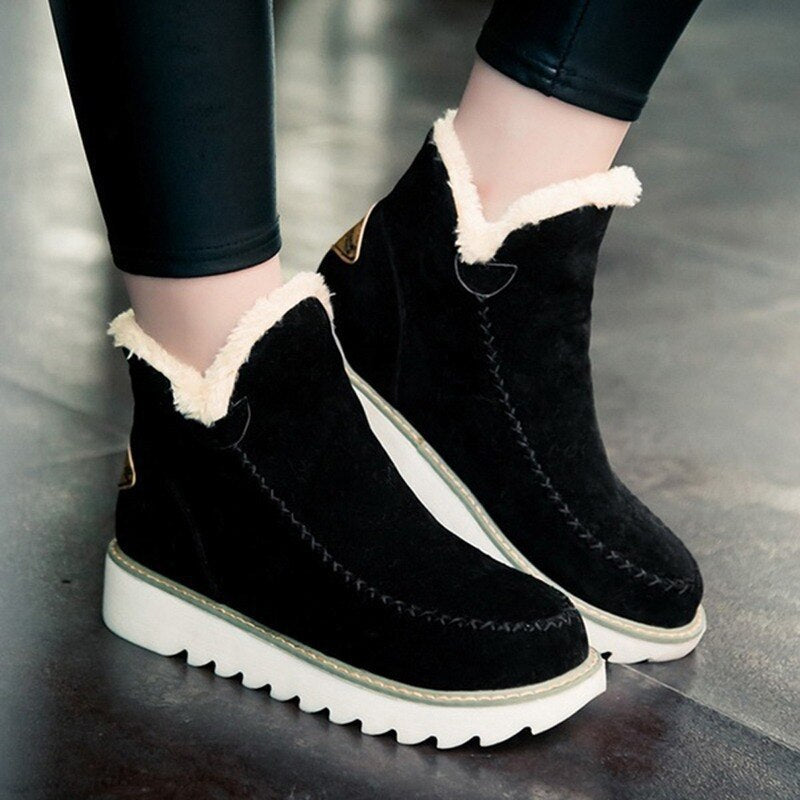 Women's Orthopedic Winter Boots with Thermal Insulation and Non-Slip Sole