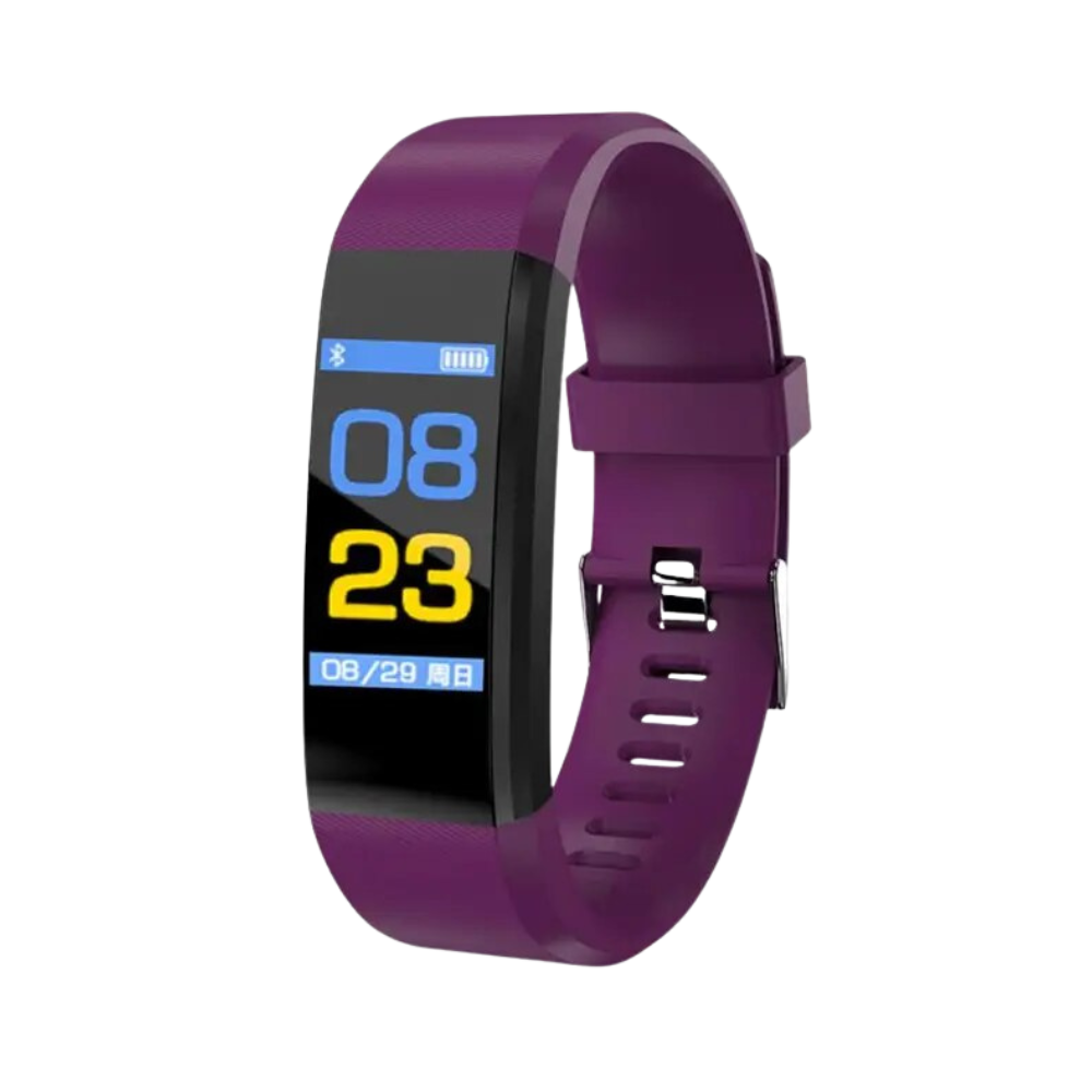 Senior Smartwatch Fitness Tracker with Heart Rate Monitoring