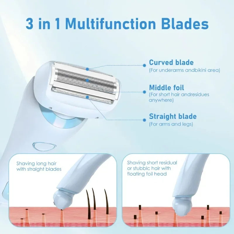 Pain-Free 2-in-1 Bikini and Facial Trimmer