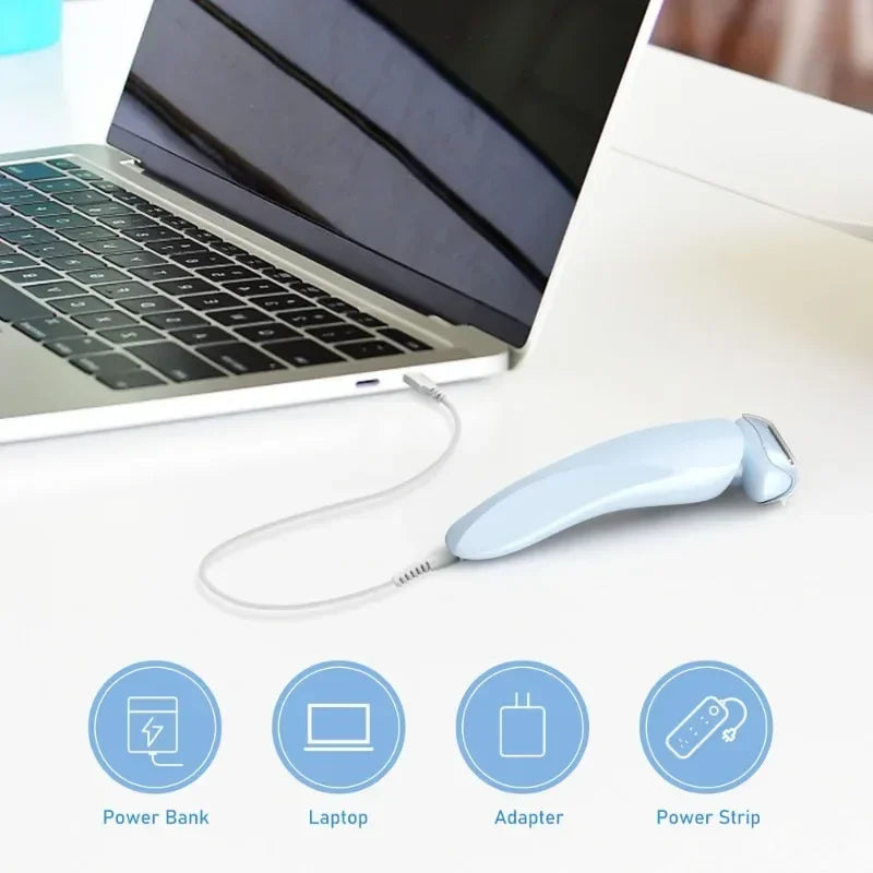 Pain-Free 2-in-1 Bikini and Facial Trimmer