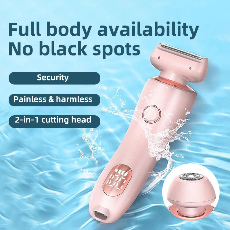Pain-Free 2-in-1 Bikini and Facial Trimmer