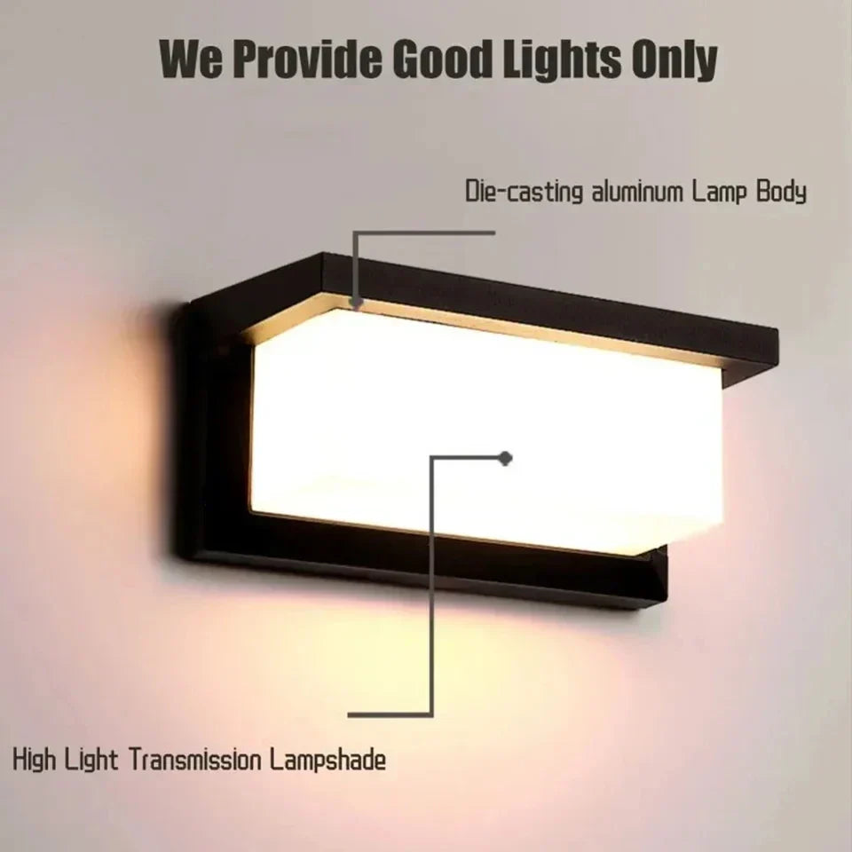 Intelligent LED Motion Sensor Wall Lamp
