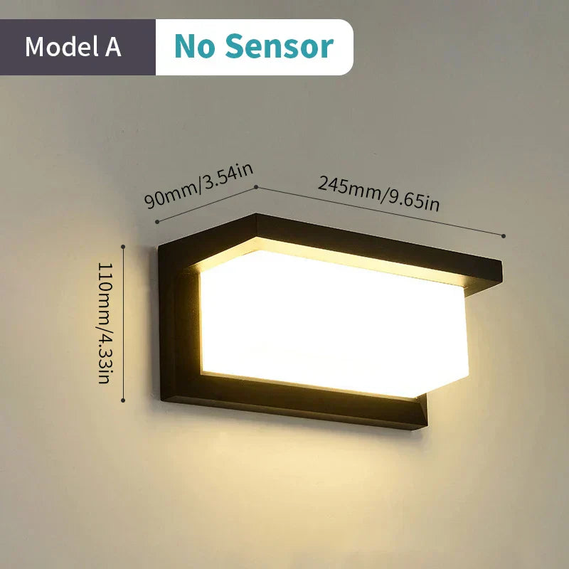Intelligent LED Motion Sensor Wall Lamp