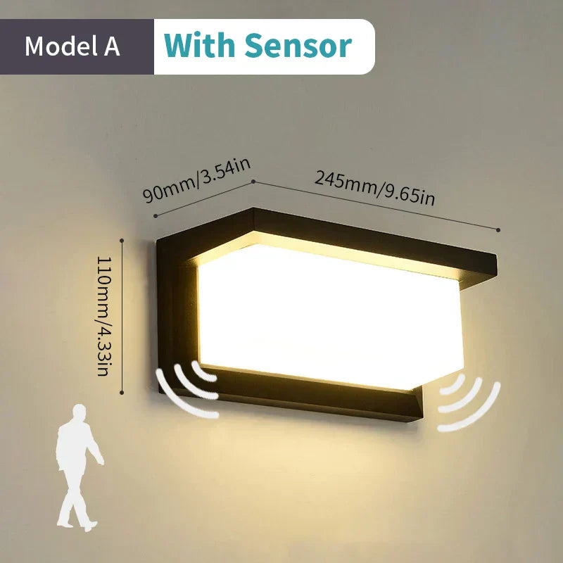 Intelligent LED Motion Sensor Wall Lamp