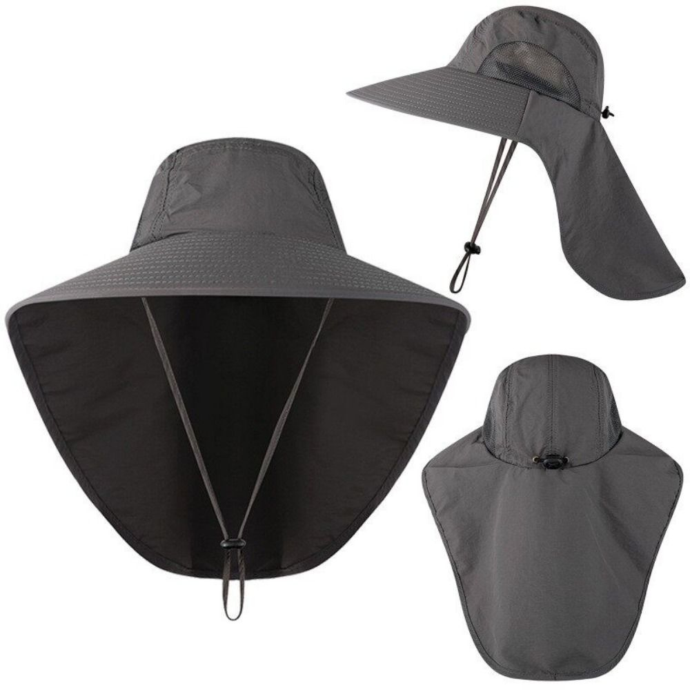 Lightweight Wide Brim Sun Hat with Adjustable Fit