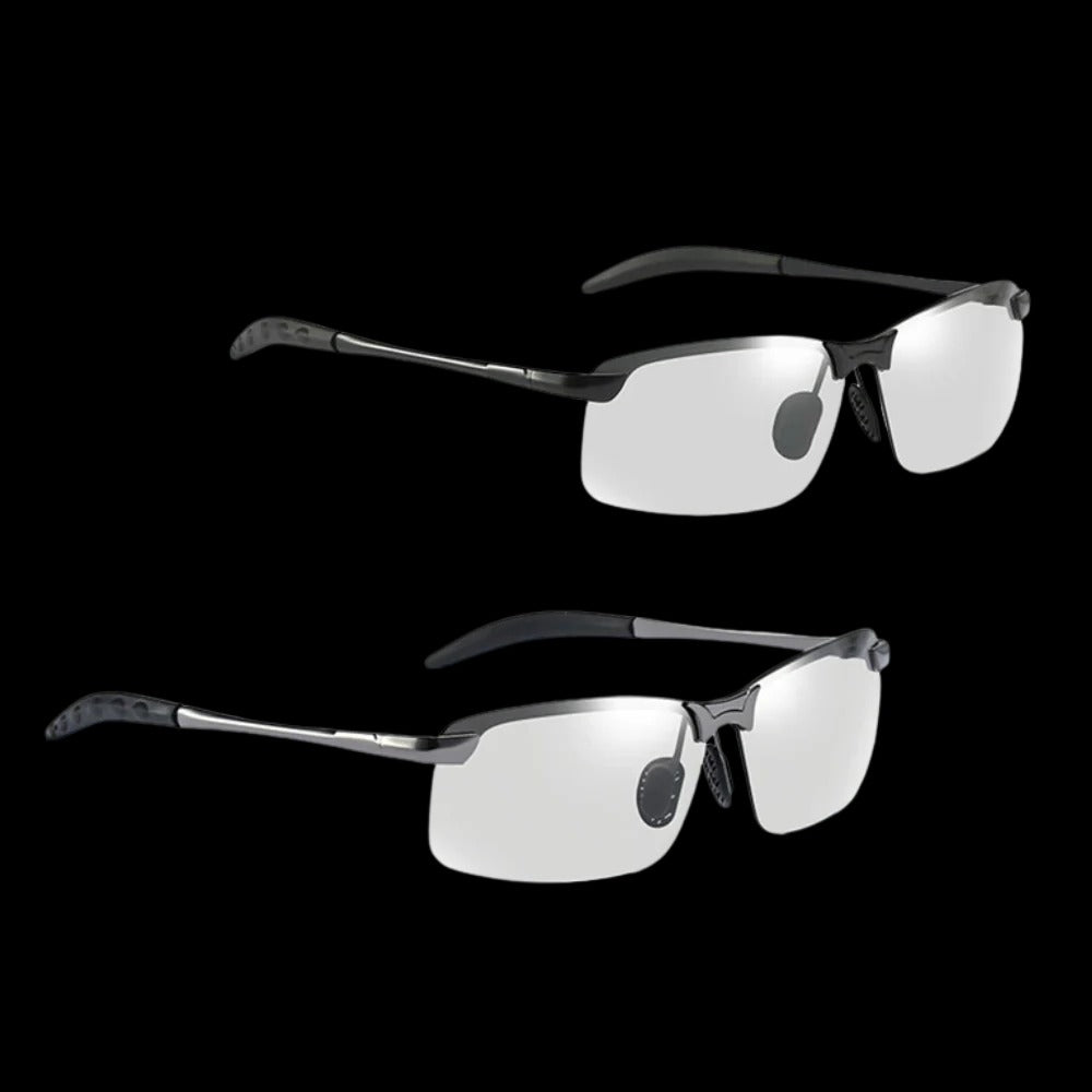 Photochromic UV Sunglasses for Men with Polarized Lenses
