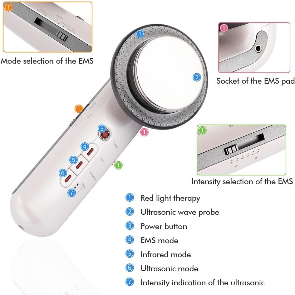 3-in-1 Body Shaping Massage Device for Fat Burning and Skin Tightening