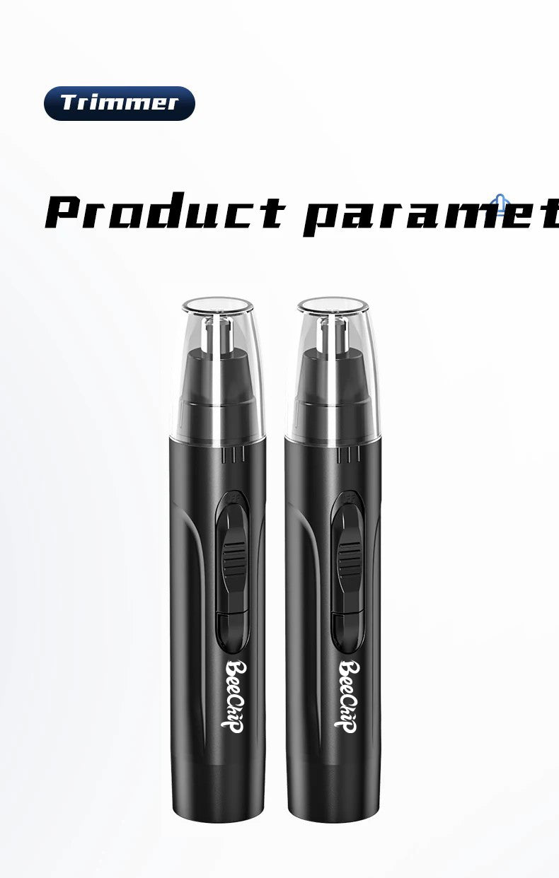 Stainless Steel Rechargeable Nose and Ear Hair Trimmer