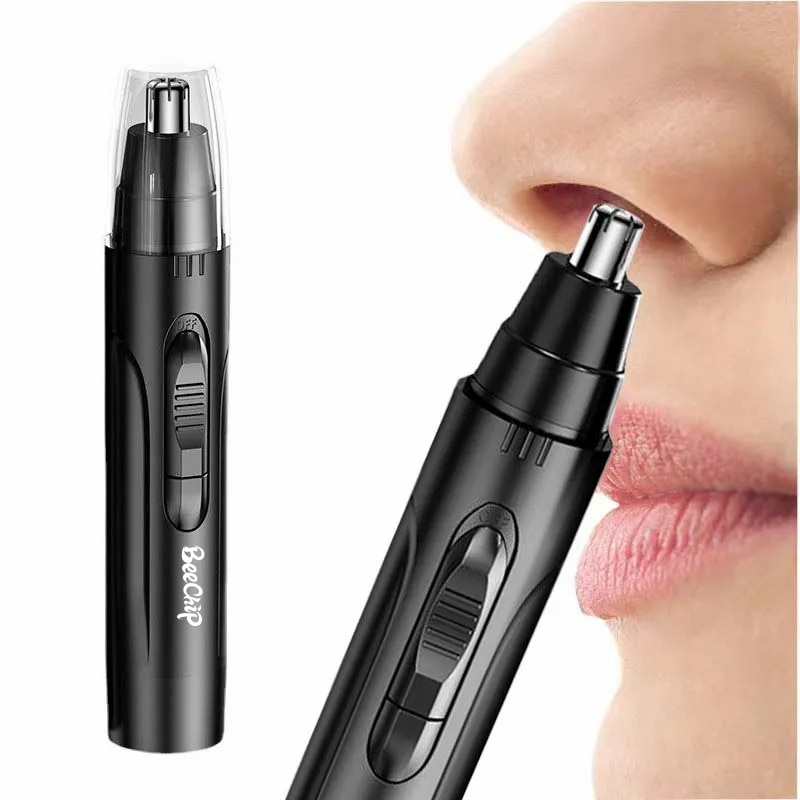 Stainless Steel Rechargeable Nose and Ear Hair Trimmer