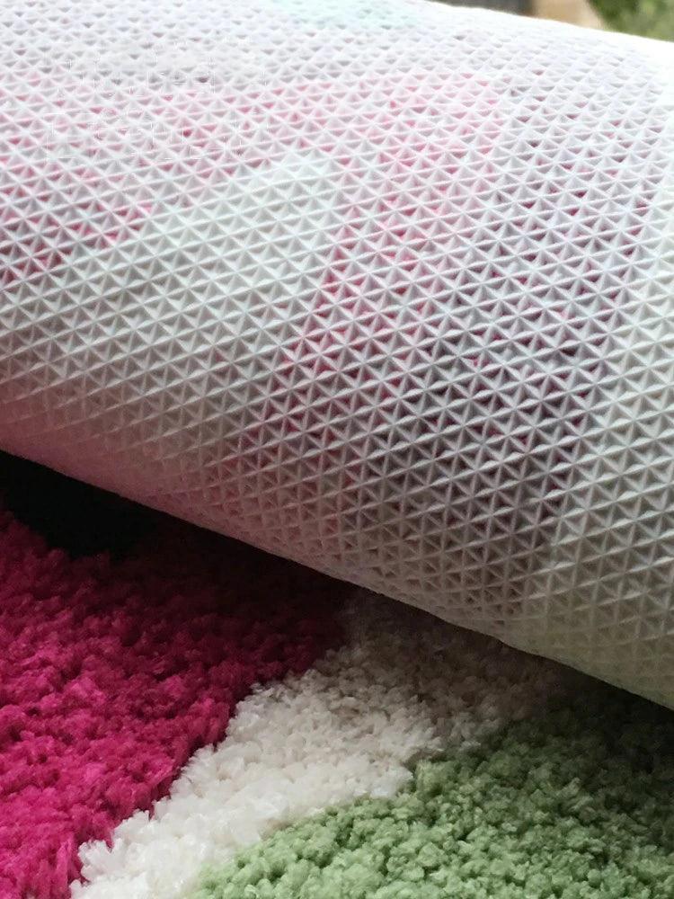 Cherry Tufted Bath Mat - Non-Slip and Absorbent