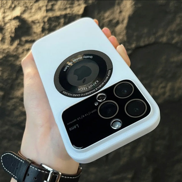 Premium Protective Case for iPhone with Lens Protection