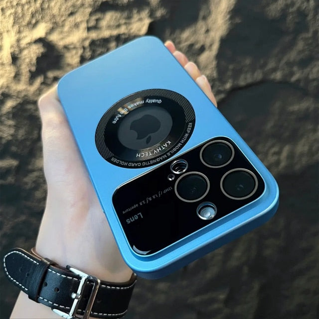 Premium Protective Case for iPhone with Lens Protection