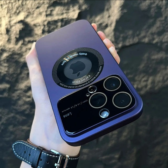 Premium Protective Case for iPhone with Lens Protection