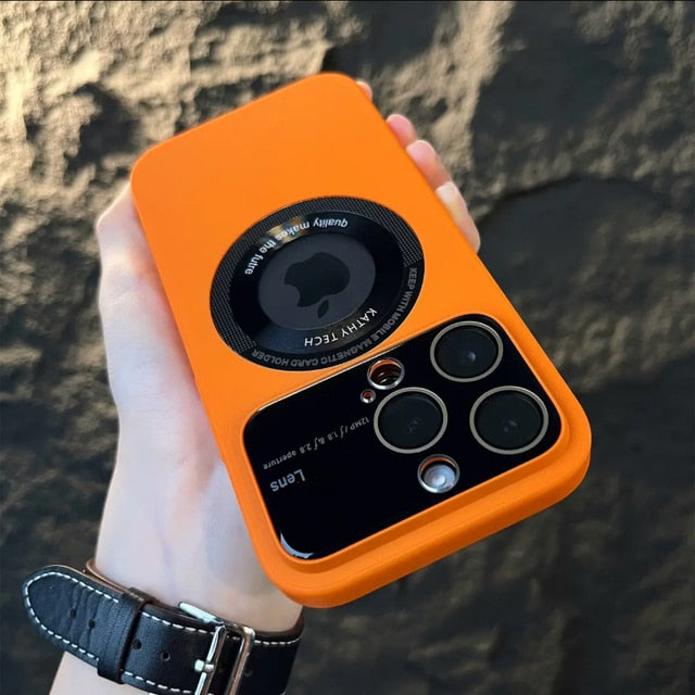 Premium Protective Case for iPhone with Lens Protection
