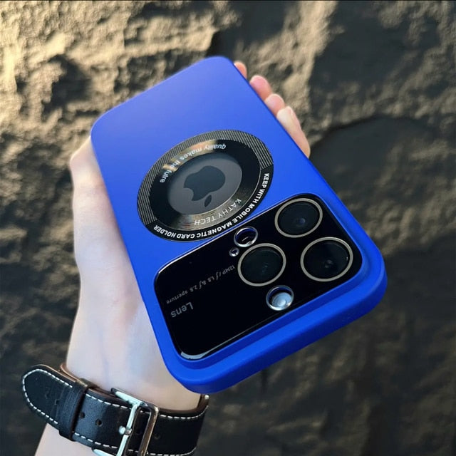 Premium Protective Case for iPhone with Lens Protection