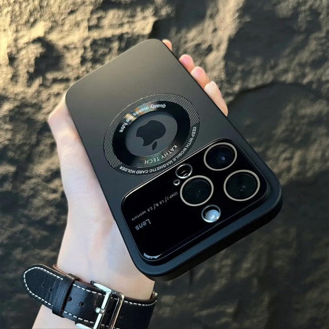 Premium Protective Case for iPhone with Lens Protection