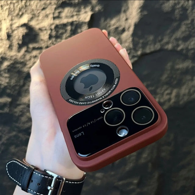 Premium Protective Case for iPhone with Lens Protection