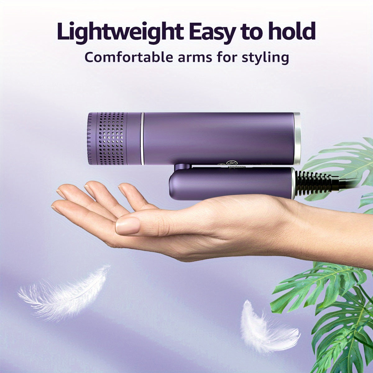 Fast-Drying Foldable Hair Dryer with Negative Ion Technology